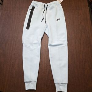 Nike Sportswear Tech Fleece Jogger Pants Glacier Blue Black FZ4710-474 Men's S